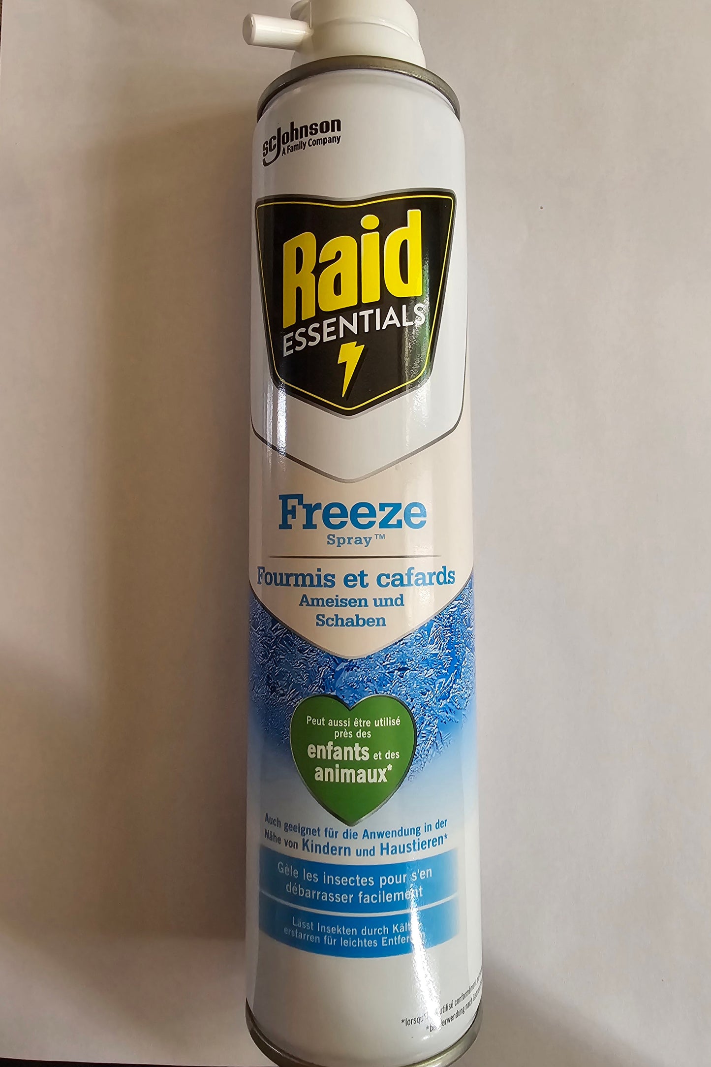 Freeze spray